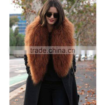 SJ665-01 Fur Big Collar Scarf matching All Clothing/Christmas Custom Scarf Women