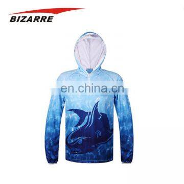 Wholesale Custom Made Logo Women's Sport Long Sleeve Fishing Jersey