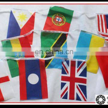 2014 World Cup Country Bunting Flags