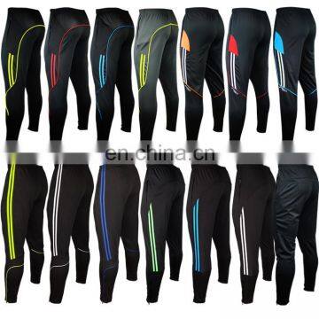 2016 new cheap sports polyester mens track pants custom soccer training pants