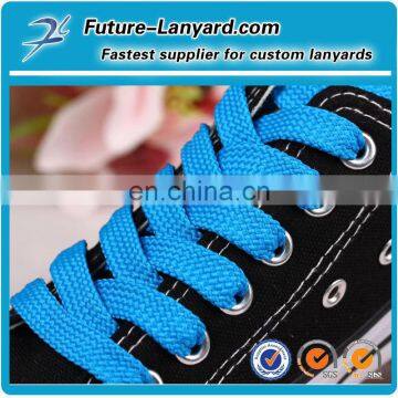 Supply solid color shoelace