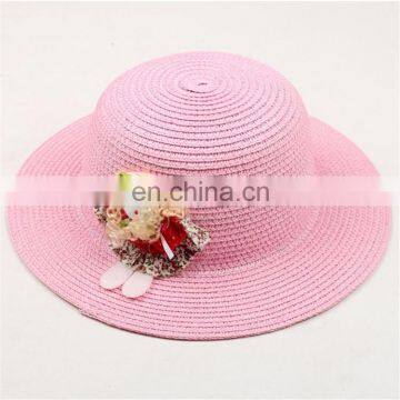 children Brim Summer Beach Sun Hat Straw Hat