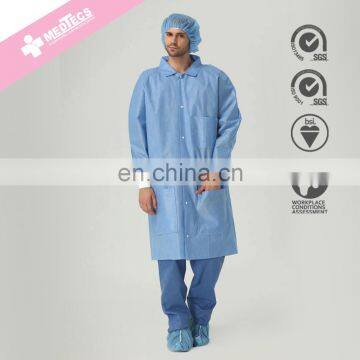 SMS Fabric Fluid-repellent Medical Disposable Surgical Gown