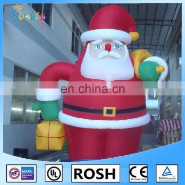 Sunway Lovely Beautiful Inflatable Western Christmas Decorations Hanging Santa