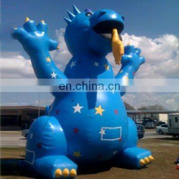 2012 hot sale blue dragon Advertising Inflatable cartoon for decorate or publicity