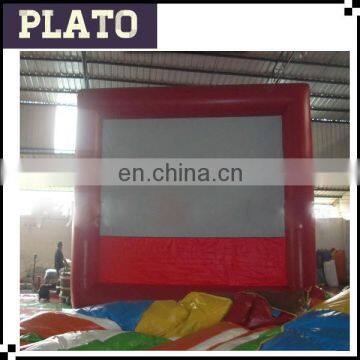 Giant advertising outdoor inflatable screen