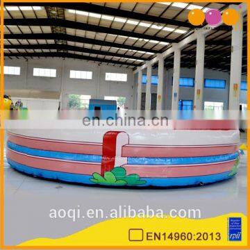 AOQI commercial use outdoor inflatable bullring game for adults