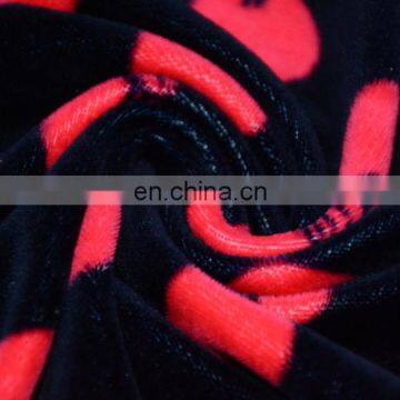 Warp Knitting Polyester Spandex Super Soft Velvet Fabric photo-2