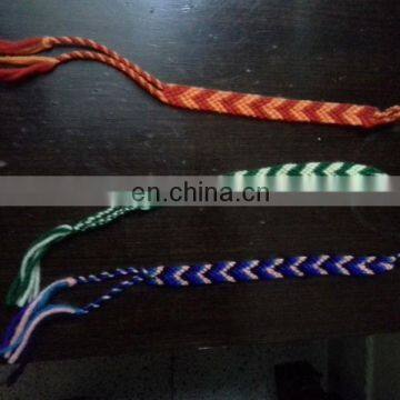 Colourful Hand Woven Cotton String Bracelet