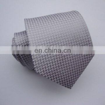 100% silk Man Tie Grey Color