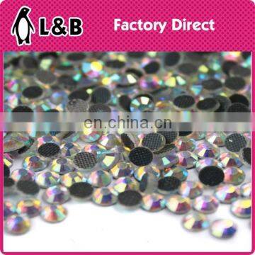 manufacturer high quality AB color rhinestone hot fix hot fix rhinestone