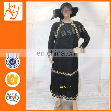 Guangzhou women dress new material wholesalers in plaie african boubou designer burqa muslim abaya abaya