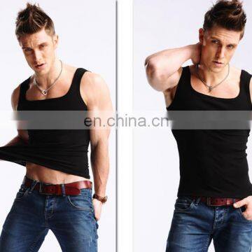 T-MV003 Square Neck Bodybuilding Sport Mens Tank Tops photo-3