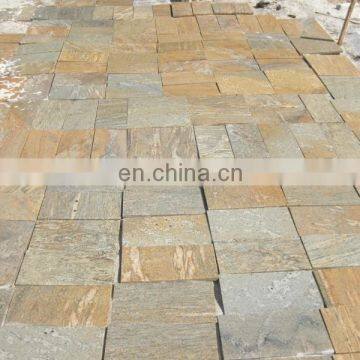 Royal gold granite floor