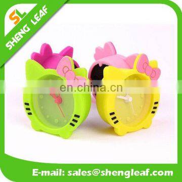 Resistance to Smart Home Cat Mute Vibrating Alarm Clock Cartoon Creative Fashion photo-3