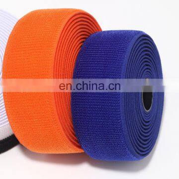 Fashionable elastic band with hook and loop