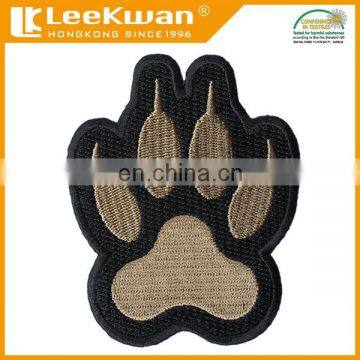 paw patch, bear paw patch, bear paw iron on patch