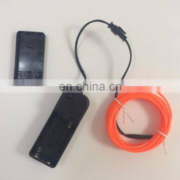 Car EL Wire With Belt Sound Active Flashing Kit Set photo-4