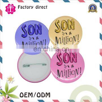 Customized Button Tin Badge for Promotion Gifts/metal Pin Badge