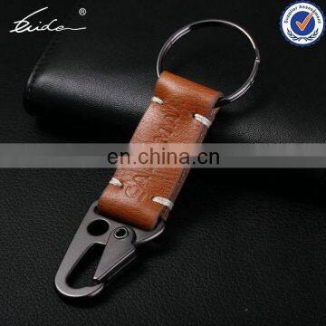 WHOLESALE GENUINE COW KEYRING TOP FULL GRAIN LEATHER KEYCHAIN