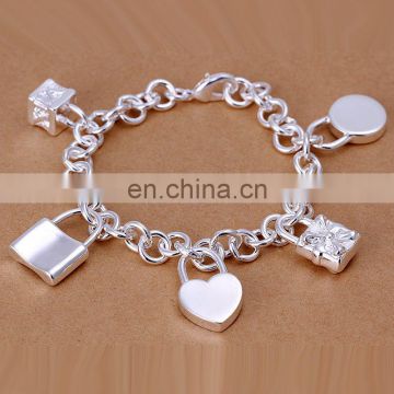 sterling silver metal jewelry tags bracelet charms