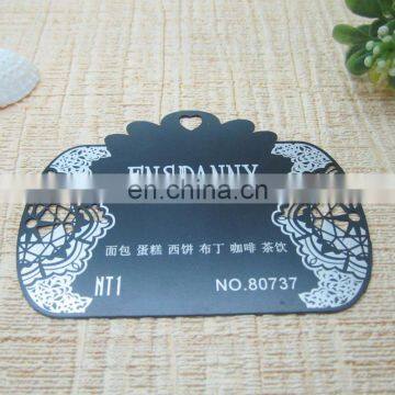 High Quality Delicate Etched Metal VIP Card Custom Shape VIP Card Membership Card