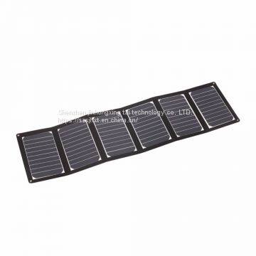 Solar power pack 30W high power outdoor portable emergency solar folding solar charger.