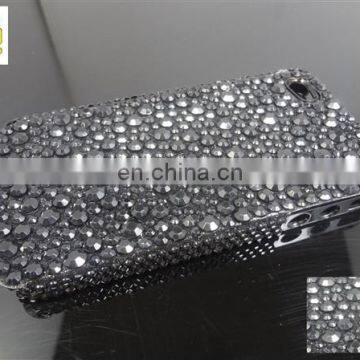 Shining Crystal Iphone 5 Gold Stickers photo-4