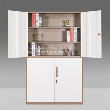Glass Door Filing Cabinet Wardrobe Steel Filing Cabinet Luxury Filing Cabinet photo-5