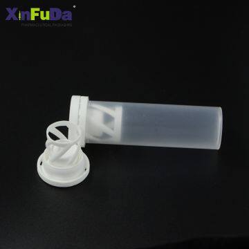 white plastic 99 vitamin c tubes for effervescent tablet with desiccant silica gel