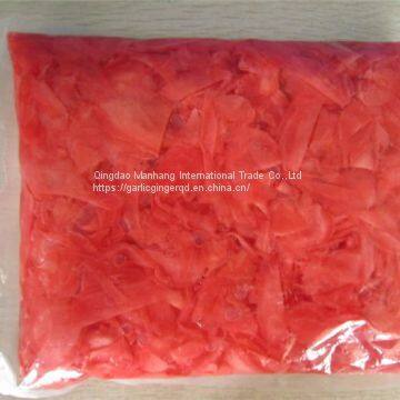 Sushi ginger red