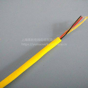 Yellow Hydropower Rov Tether Underwater Cable 500 Meters