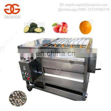 Factory Price Brush Type Peanut Palm Dates Pineapple Sugarcane Avocado Washer Fruit And Vegetable Washing Machine For Sale