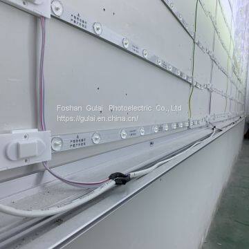 AC220V IP 20 2828 RIGID LED STRIP DIFFUSE REFLECTION BACK LIGHTS photo-4