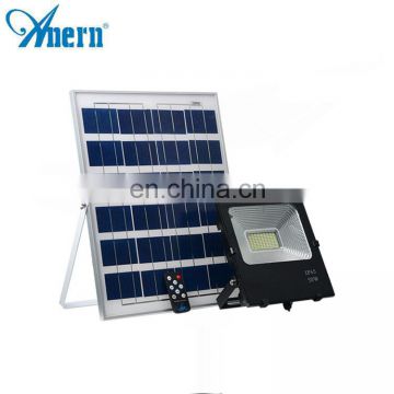 Anern Top quality Aluminum 25w solar powered led flood light