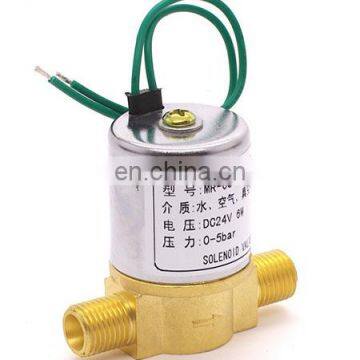 Solenoid valve medium pressure plastic male