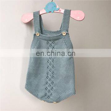 Baby Knitting Rompers Cute Overalls Newborn Baby Girls Boys Clothes Infantil Baby Girl Boy Sleeveless Romper Jumpsuit photo-3