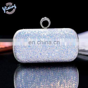 2020 Latest Design Womens Sexy Colorful Paillette Bling Hardcase Ladies EVA Evening Clutch Handbag photo-4