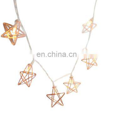 Top Sale LED Metal Christmas Star String Lights photo-5