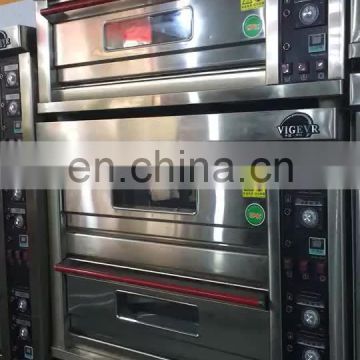 Commercial food machine bakery oven single deck for kitchen baking equipment