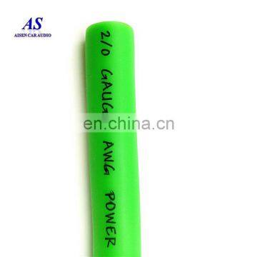 0000/000/00/0/2/4/6/8/10 AWG Frosted Colored PVC Car Audio OFC Power Wire photo-3