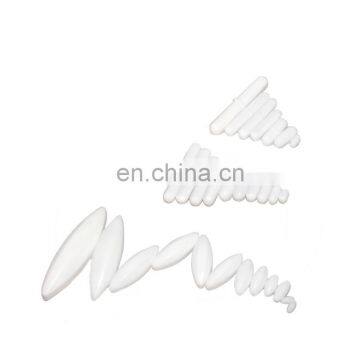 Laboratory White Magnetic Balls PTFE Cover Stirring Rod photo-5
