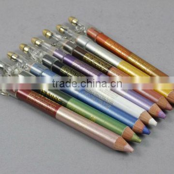 waterproof magic glitter pencil eyeliner with pencil sharpener