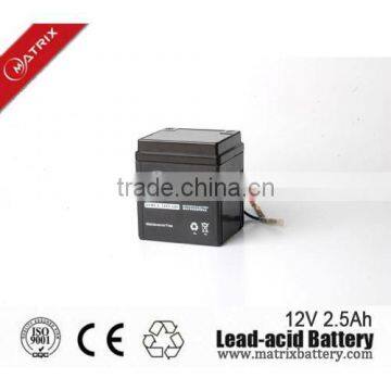 China Factory Motorcycle Batteries 12V 2.5Ah Motorcycle Battery