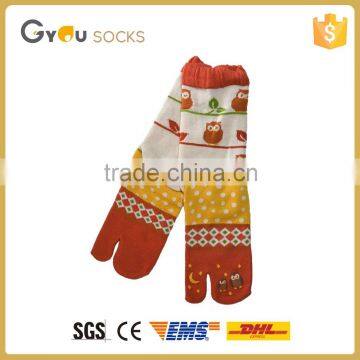 2016colourful Cotton toe socks child toe socks