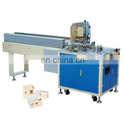 Low cost mini type facial tissue packing machine