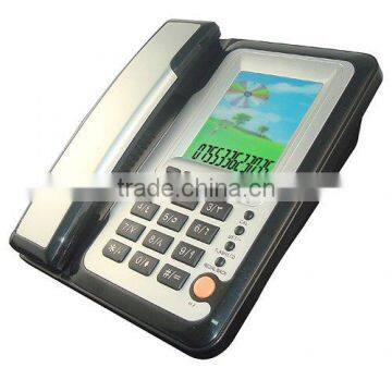 Single line Big LCD Corded telephone