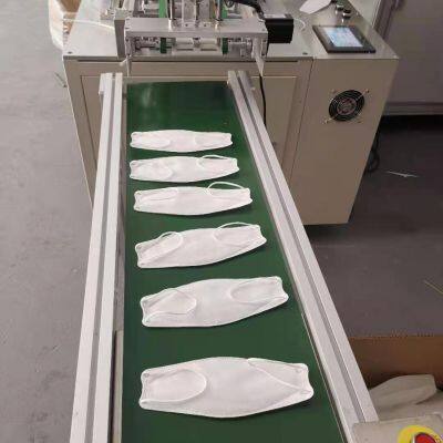 Fashionable Design Fully Automatic Kf94 Fish Shape 1 Drag 1 Mask Machine Automatic Flat Earband Machine