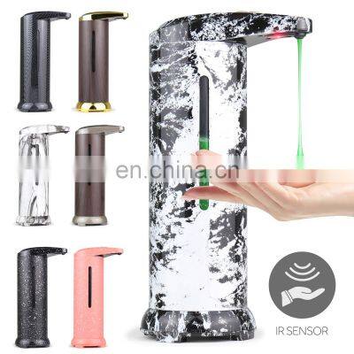 Wholesale Modern Hands Free Standing Touchless Stainless Steel Automatic Sensor Liquid Soap Dispenser With Batteries photo-4