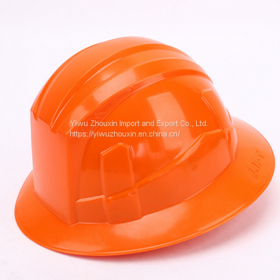 Chuan Shaped Large Edge Breathable Thickened Building Wholesale Safety Helmets Anti Smashing Labor Protection Helmets Directly Supplied by Manufacturers photo-2